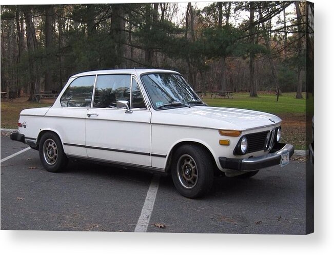 Bmw 2 Series Acrylic Print featuring the photograph BMW 2 Series #5 by Jackie Russo