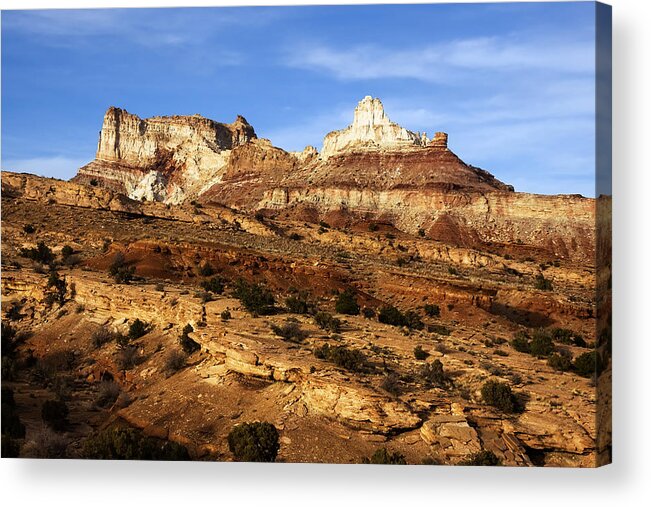 Red Rock Acrylic Print featuring the photograph San Rafael Swell #59 by Mark Smith