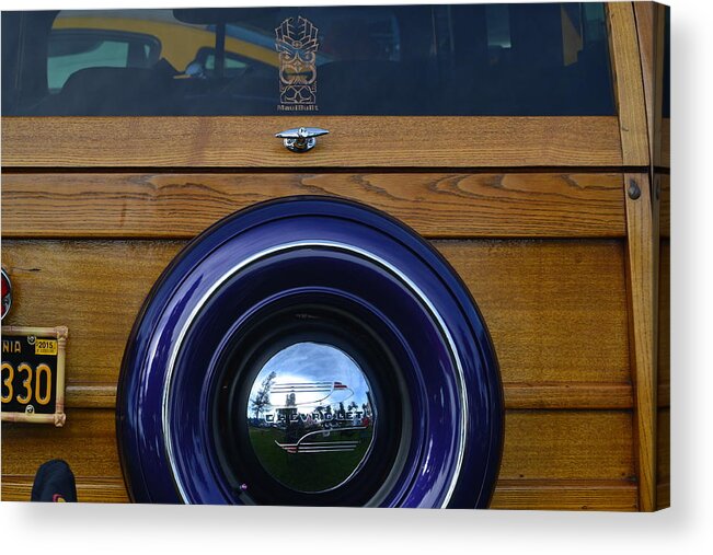  Acrylic Print featuring the photograph Woodie by Dean Ferreira