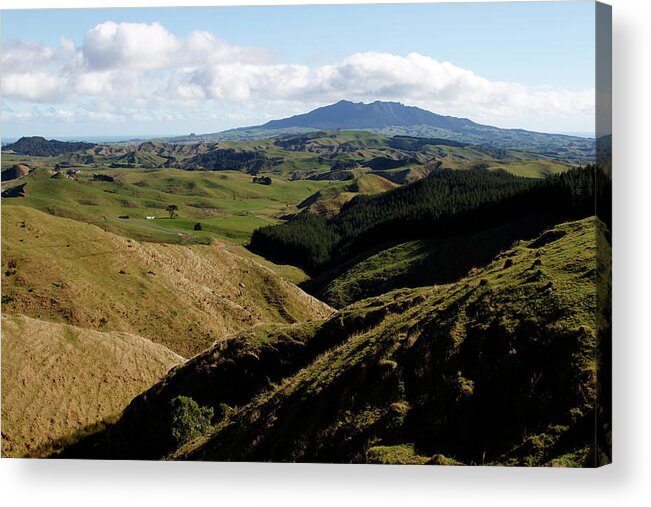 New Zealand Acrylic Print featuring the photograph New Zealand #66 by Les Cunliffe