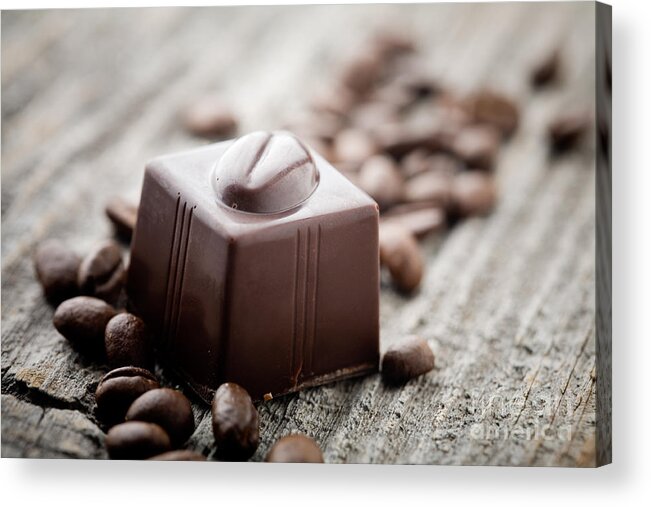 Addiction Acrylic Print featuring the photograph Chocolate #7 by Kati Finell