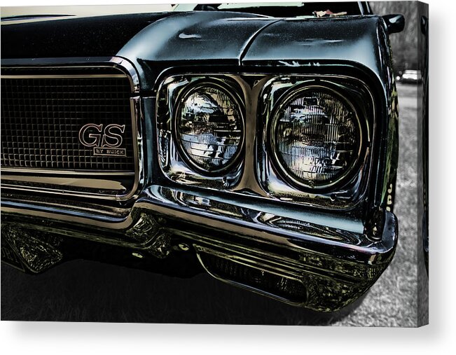 1970 Acrylic Print featuring the photograph '70 Buick GS #70 by Daniel Adams