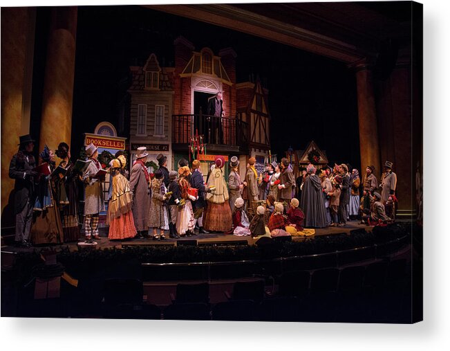  Acrylic Print featuring the photograph Christmas Carol 2017 #79 by Andy Smetzer