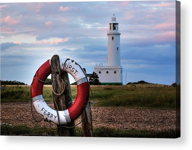 Hurst Point Lighthouse Acrylic Print featuring the photograph Hurst Point Lighthouse - England #9 by Joana Kruse