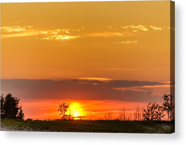 Clouds Acrylic Print featuring the photograph Sunset #9 by SAURAVphoto Online Store