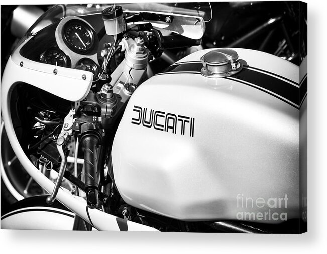 Ducati Acrylic Print featuring the photograph 900 SS Custom by Tim Gainey