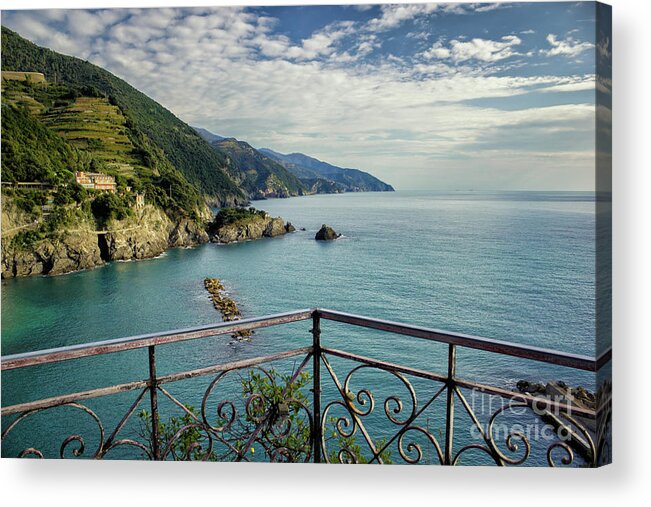 Mediterranean Acrylic Print featuring the photograph A Beautiful Day by Becqi Sherman