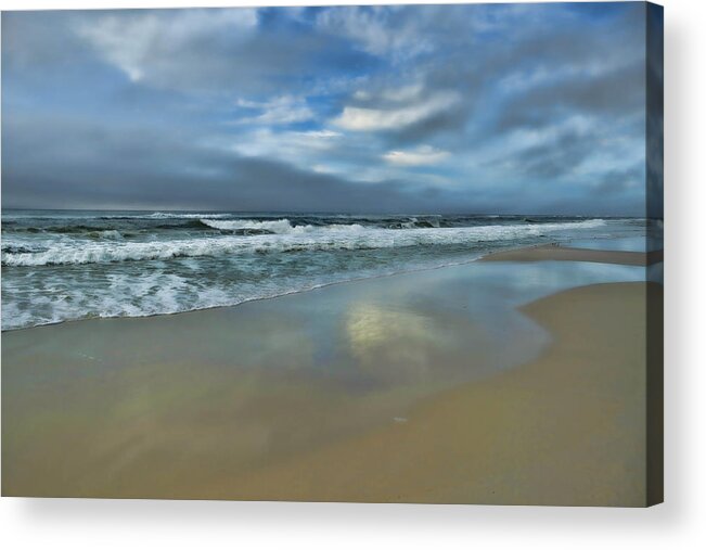 Beach Acrylic Print featuring the photograph A Beautiful Day by Renee Hardison