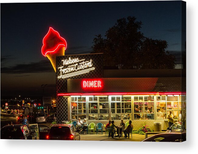 Bountiful Acrylic Print featuring the photograph A Cool Treat by Paul LeSage