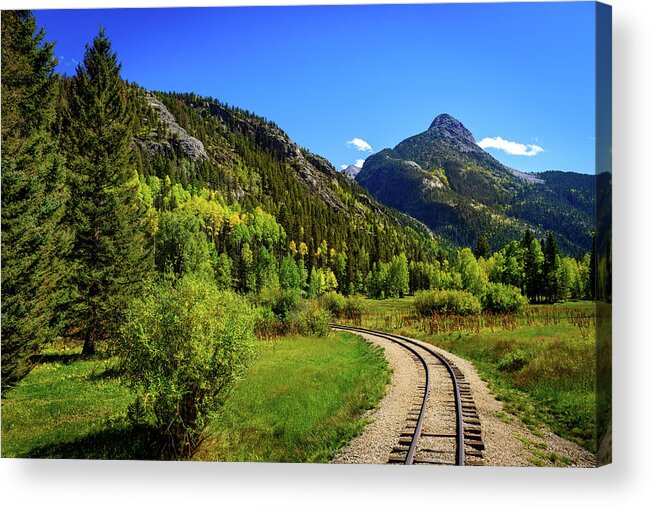 Colorado Acrylic Print featuring the photograph A Journey Through Time by Michael Scott