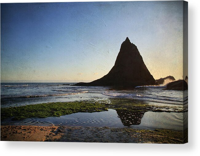 Martins Beach Acrylic Print featuring the photograph A Long Lonely Time by Laurie Search