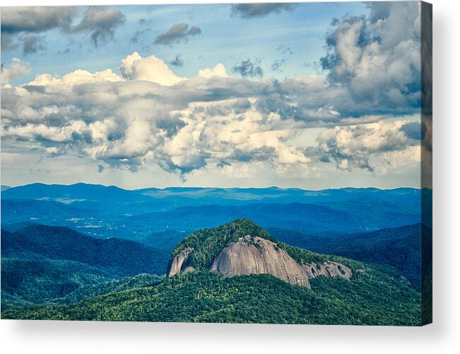 Blue Ridge Parkway Acrylic Print featuring the photograph A Moment at Looking Glass by Blaine Owens