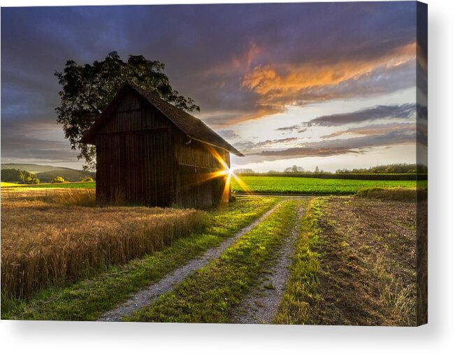 American Acrylic Print featuring the photograph A Moment Like This by Debra and Dave Vanderlaan