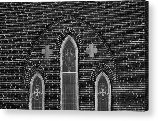 Church Acrylic Print featuring the photograph A Piece of the Divine by Mary Bedy