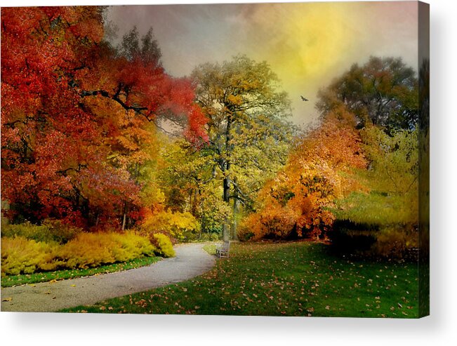 A Quiet Peace Acrylic Print featuring the photograph A Quiet Peace by Diana Angstadt