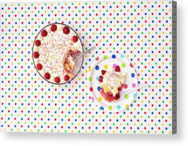 Trifle Acrylic Print featuring the photograph A Trifle Dotty by Tim Gainey