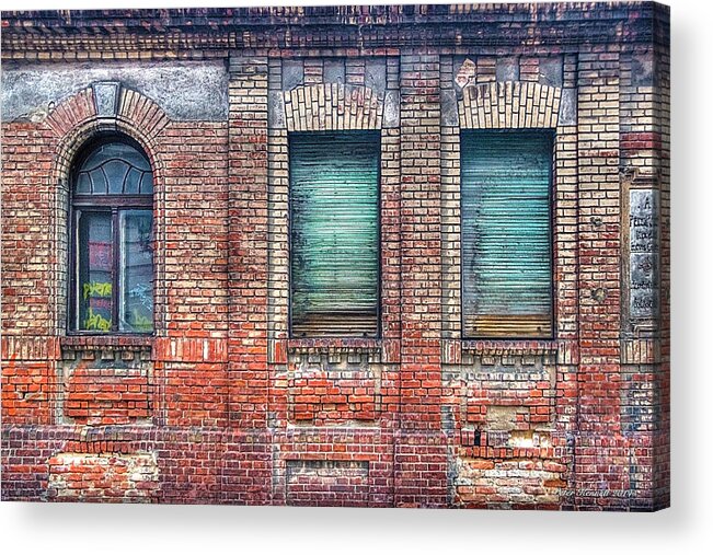 Abandoned Acrylic Print featuring the photograph Abandoned by Peter Kennett
