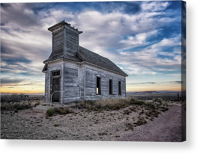 Abandoned Acrylic Print featuring the photograph Abandoned by Steven Michael