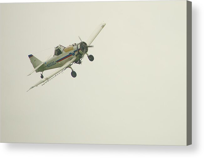 Airplane Acrylic Print featuring the photograph Above Worthington by Troy Stapek