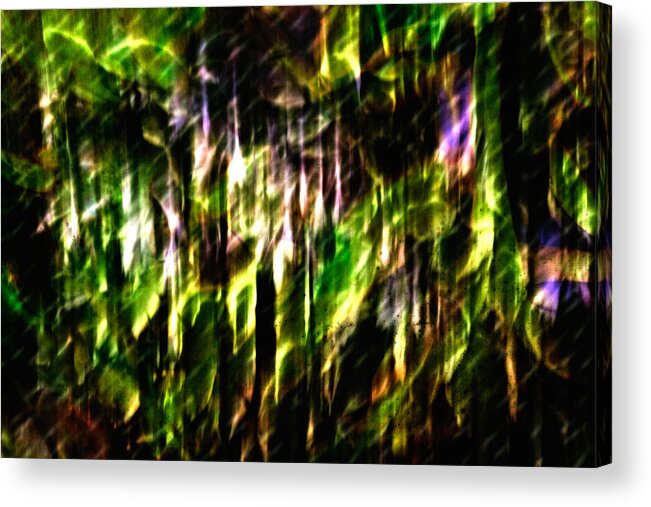 Abstract Acrylic Print featuring the photograph Abscond Squall by Scott Wyatt