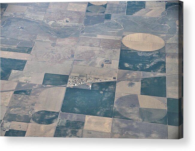 Aerial Photograph Acrylic Print featuring the photograph Aerial 1 by Steven Richman