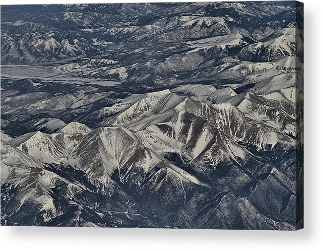 Aerial Photography Acrylic Print featuring the photograph Aerial 4 by Steven Richman