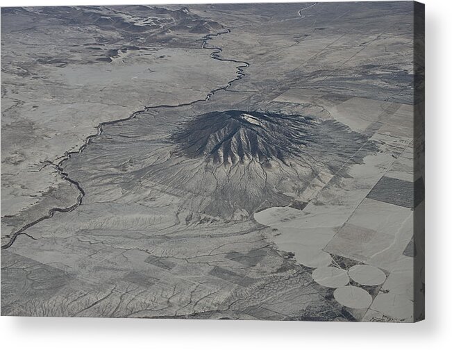 Aerial Photography Acrylic Print featuring the photograph Aerial 5 by Steven Richman