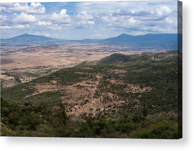 Great Acrylic Print featuring the photograph African Great Rift Valley by Aidan Moran