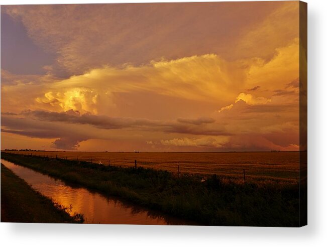 Storm Acrylic Print featuring the photograph After The Storm by Ed Sweeney