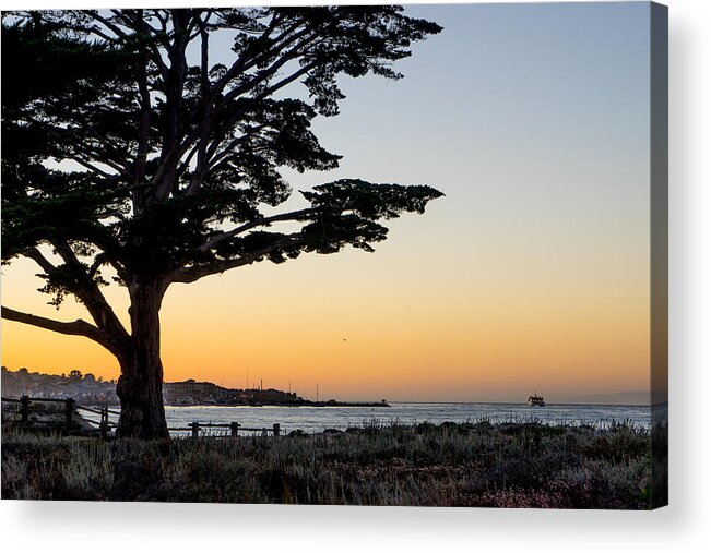 Sunset Acrylic Print featuring the photograph Afterglow by Derek Dean