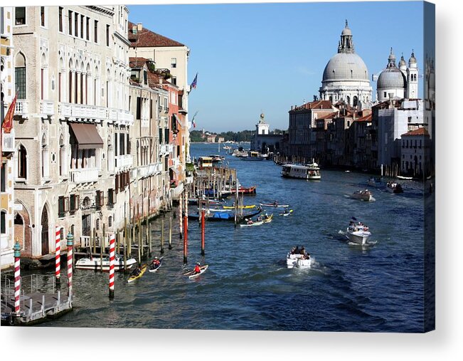 Venice Acrylic Print featuring the photograph Ain't it Grand by Pat Purdy