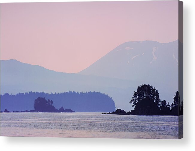 Alaska Acrylic Print featuring the photograph Alaska landscape by Judith Barath