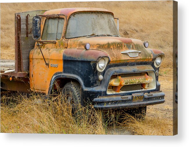 Truck Acrylic Print featuring the photograph All Used Up by Derek Dean