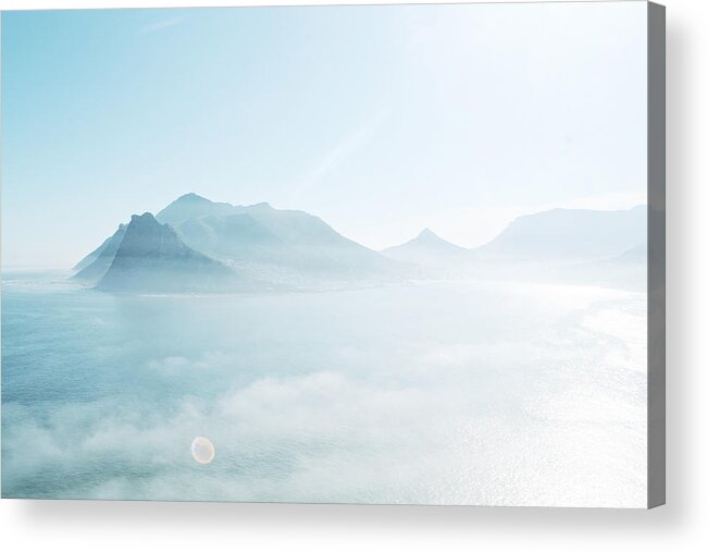 Sea Acrylic Print featuring the photograph Almost Awake by Happy Home Artistry