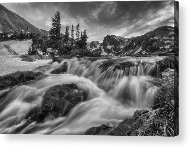 Mountains Acrylic Print featuring the photograph Alpine Flow by Darren White
