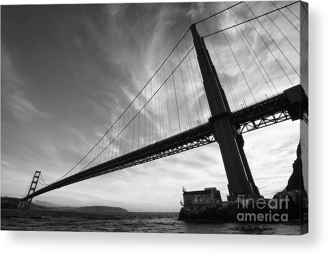 Golden Gate Bridge Acrylic Print featuring the photograph Alternate Perspectives by Randy Wood
