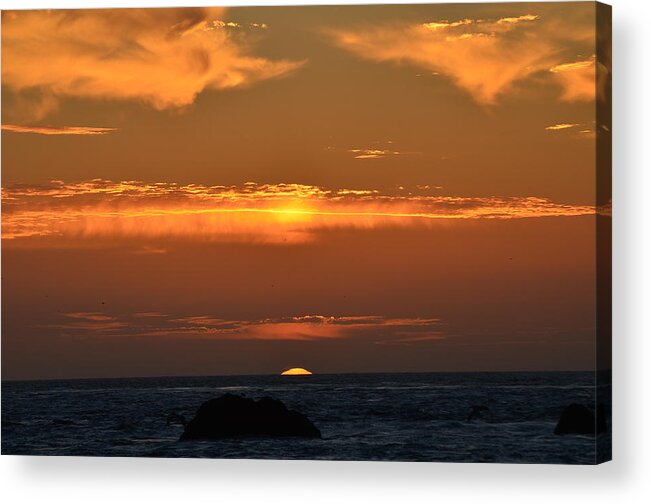 Sunsets Acrylic Print featuring the photograph Amazing Sunset 262 by Remegio Dalisay