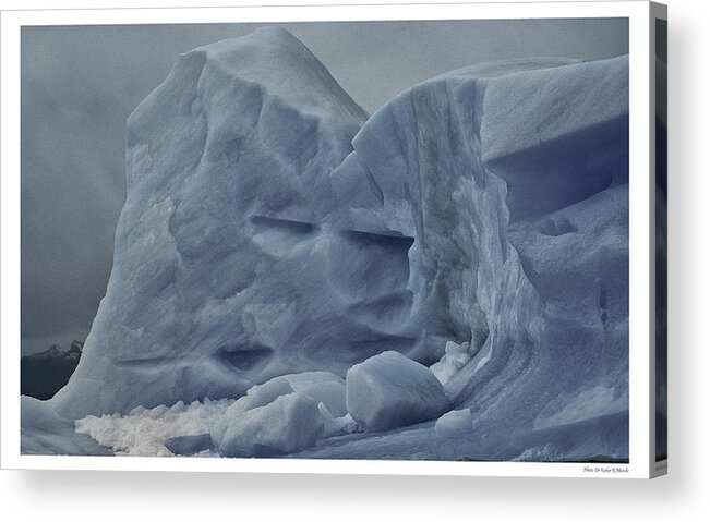 Landscape Acrylic Print featuring the photograph An Iceberg by Kedar Munshi