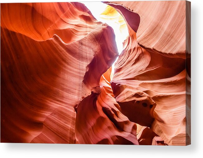 Usa Acrylic Print featuring the photograph Antelope Canyon by SAURAVphoto Online Store