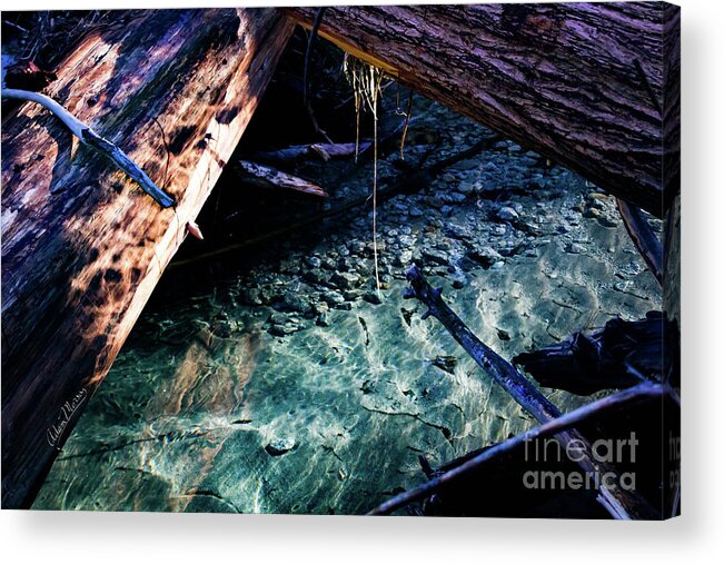 River Acrylic Print featuring the photograph Aquamarine by Adam Morsa