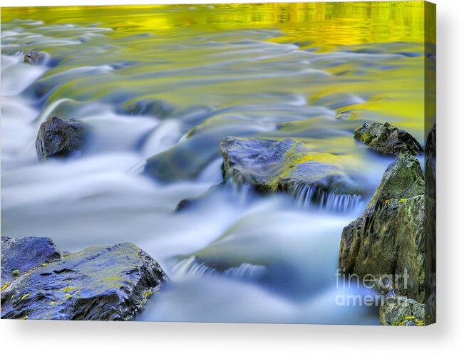 River Acrylic Print featuring the photograph Argen River by Silke Magino