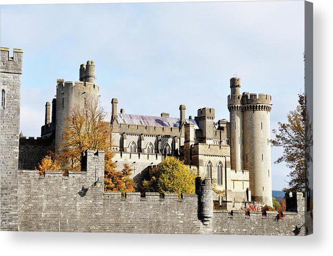 Sussex Acrylic Print featuring the photograph Arundel castle by Dutourdumonde Photography
