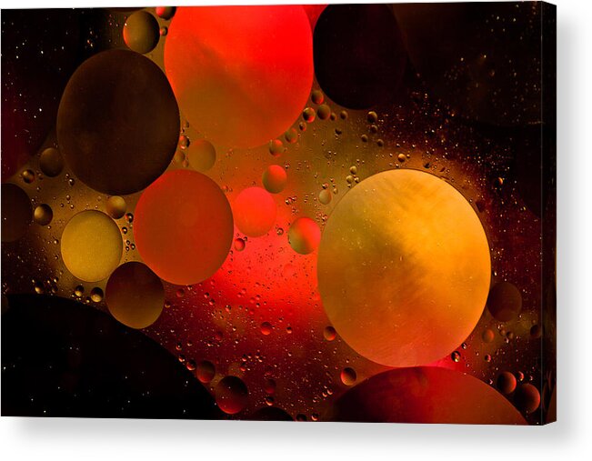 Oil Acrylic Print featuring the photograph Astronomical by Heather Bonadio
