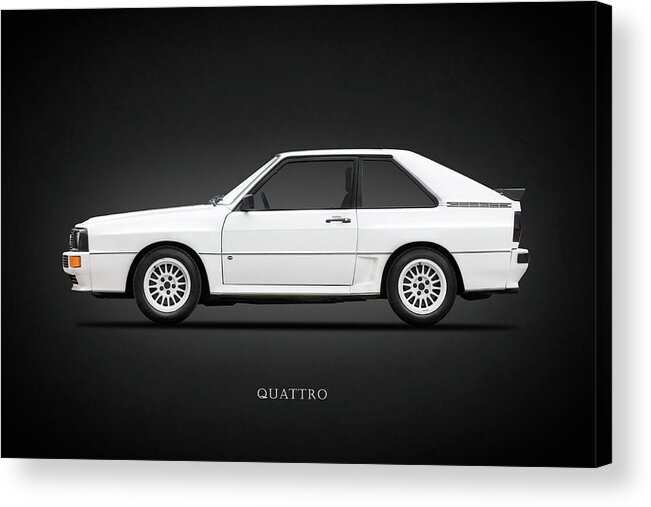 Audi Quattro Acrylic Print featuring the photograph Audi Quattro 1985 by Mark Rogan