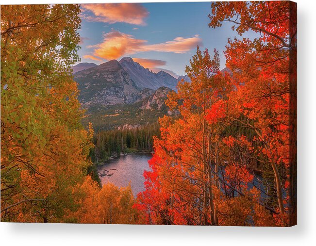 Autumn Acrylic Print featuring the photograph Autumn's Breath by Darren White