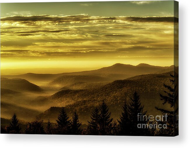 Sunrise Acrylic Print featuring the photograph Autumn Equinox Dawn by Thomas R Fletcher