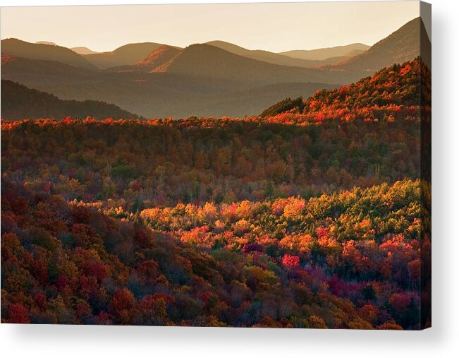 Adirondacks Acrylic Print featuring the photograph Autumn Tapestry by Neil Shapiro