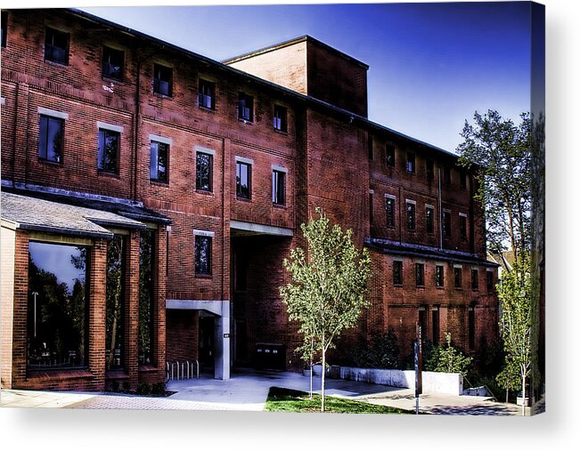  Acrylic Print featuring the photograph Avery Hall 5a by David Patterson