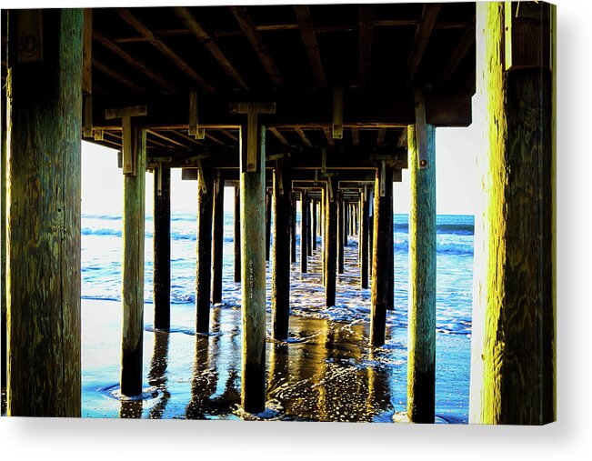 Avila Beach Acrylic Print featuring the photograph Avila Pier by Dr Janine Williams