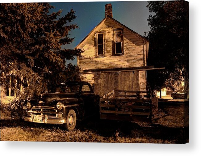  Acrylic Print featuring the photograph Back Home by David Matthews